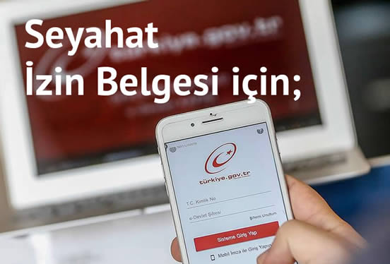 Çumra da seyahat için izin belgesini nereden alacağız?